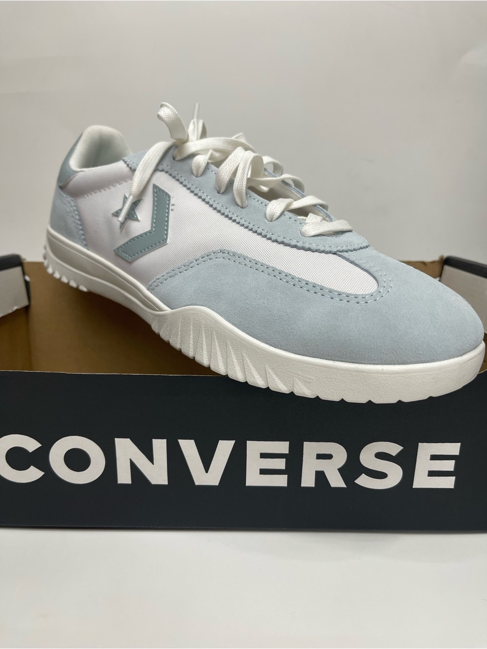 Converse Run Star Trainer You Dew You Light Blue White Men 9.5 Women 11 NEW